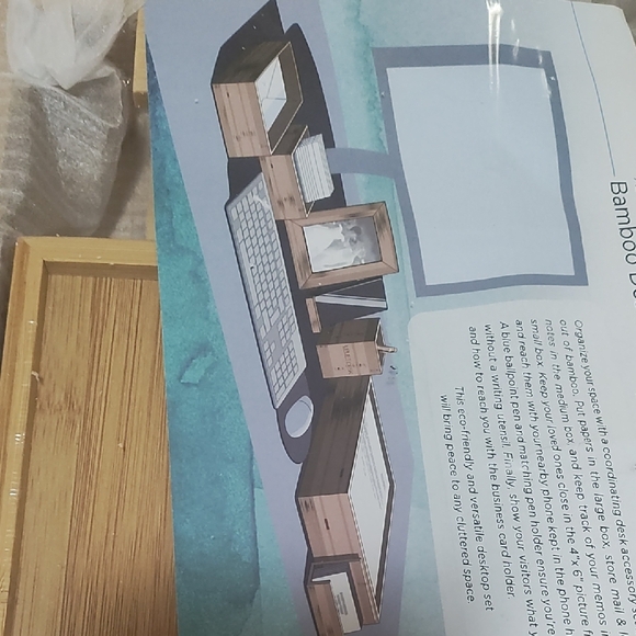 BAMBOO‎ Natural Desk Accessory Collection - Picture 8 of 9